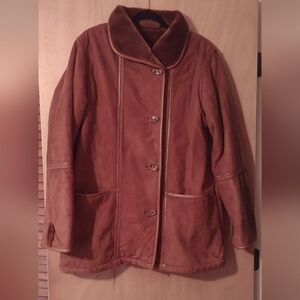 Vintage Cato 'Leather' coat